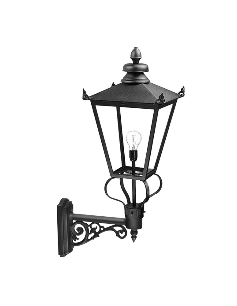 Elstead Lighting Latarnia naścienna Wilmslow - 1 źródło światła IP23 WSLB1-BLACK