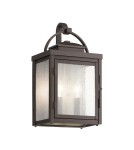 Elstead Lighting Średnia latarnia naścienna Carlson - 2 źródła świata IP44 KL-CARLSON-M-RZ Elstead Lighting Średnia latarnia naścienna Carlson - 2 źródła świata IP44 KL-CARLSON-M-RZ