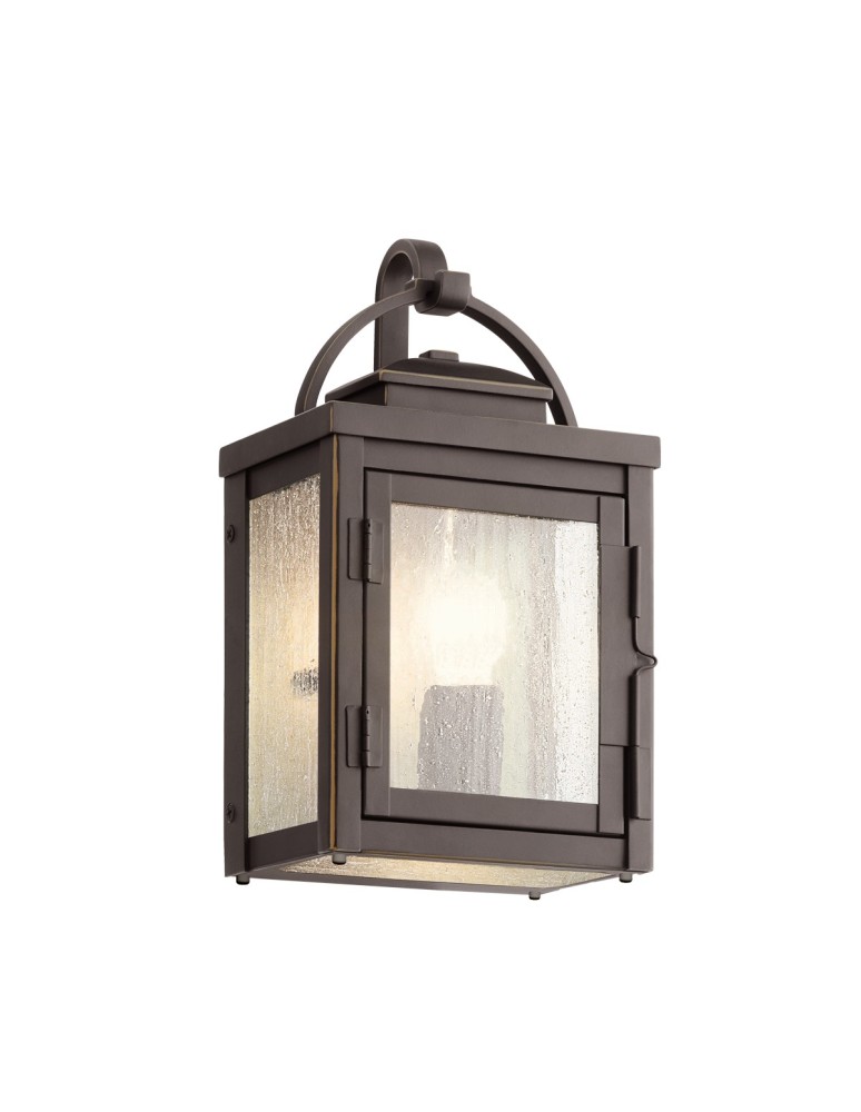 Elstead Lighting Mała latarnia naścienna Carlson - 1 źródło światła IP44 KL-CARLSON-S-RZ Elstead Lighting Mała latarnia naścienna Carlson - 1 źródło światła IP44 KL-CARLSON-S-RZ