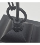 Elstead Lighting Mała latarnia wisząca Chapel Mini - 1 źródło światła IP44 CPM9-BLACK Elstead Lighting Mała latarnia wisząca Chapel Mini - 1 źródło światła IP44 CPM9-BLACK