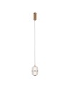 ITALUX Alani Wisząca 1xLED 6W 3000K Złoty PND-34375-1-HBR