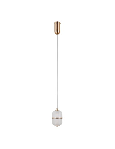 ITALUX Alani Wisząca 1xLED 6W 3000K Złoty PND-34375-1-HBR - produkt 2