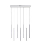 Lampy wiszące rurki - ITALUX Valdes Wisząca 7xLED 35W od 3000K do 6000K Biały PND-22302-7-WH - product 1