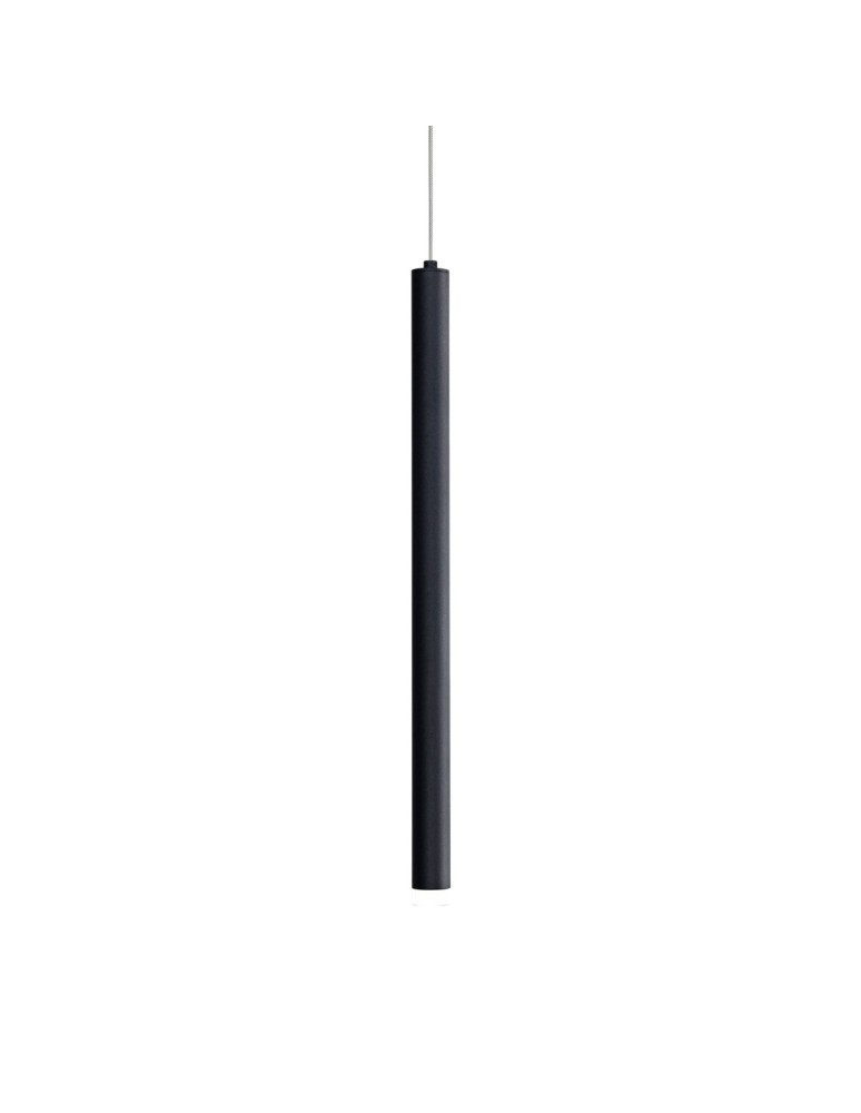 Lampy wiszące rurki - ITALUX Valdes Wisząca 1xLED 5W od 3000K do 6000K Czarny PND-22302-1-BK - product kolory-swiatla.pl 2