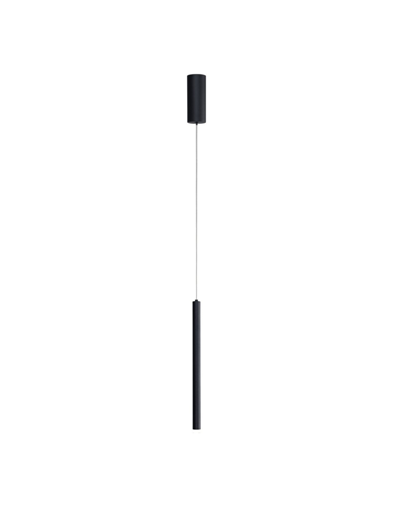 ITALUX Valdes Wisząca 1xLED 5W od 3000K do 6000K Czarny PND-22302-1-BK