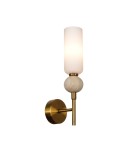 Kinkiety designerskie - ITALUX Santos Ścienna G9 40W Mosiężny WL-95331-1-BRSS - product 1
