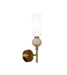 Kinkiety designerskie - ITALUX Santos Ścienna G9 40W Mosiężny WL-95331-1-BRSS - product 3