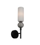 Kinkiety designerskie - ITALUX Santos Ścienna G9 40W Czarny mat WL-95331-1-BK - product 2