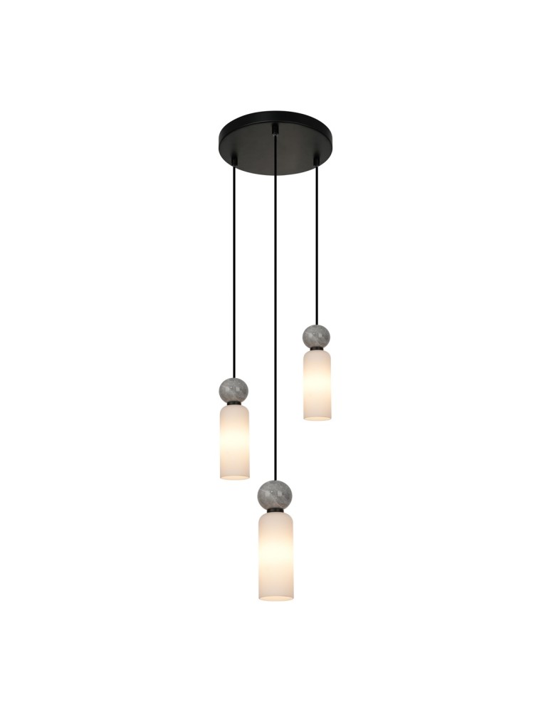 ITALUX Santos Wisząca G9 40W Czarny mat PND-95331-3-BK