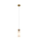 ITALUX Santos Wisząca G9 40W Mosiężny PND-95331-1-BRSS ITALUX Santos Wisząca G9 40W Mosiężny PND-95331-1-BRSS