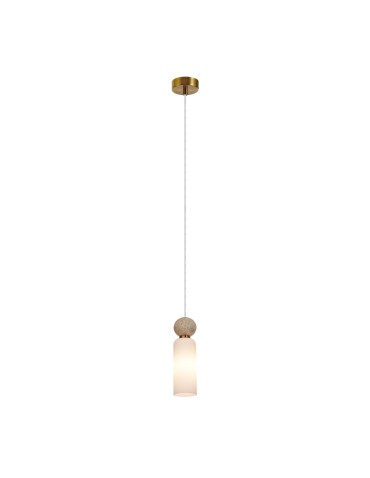 ITALUX Santos Wisząca G9 40W Mosiężny PND-95331-1-BRSS