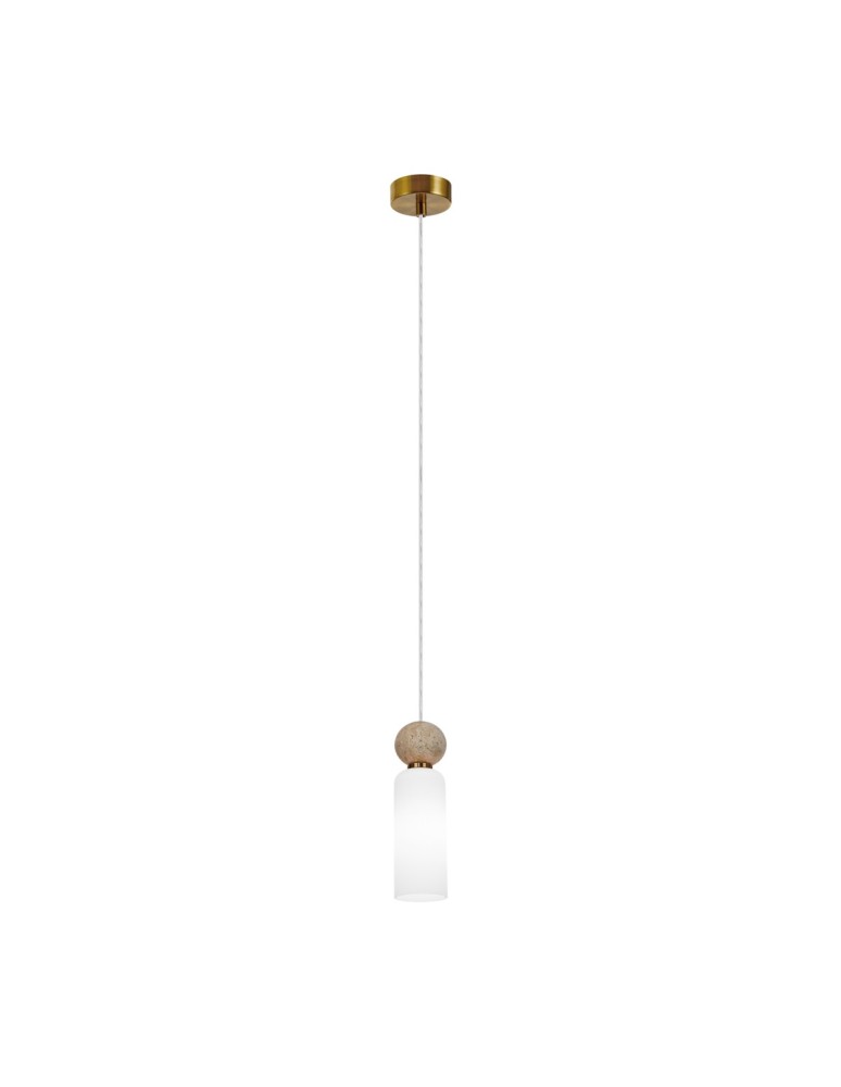 ITALUX Santos Wisząca G9 40W Mosiężny PND-95331-1-BRSS ITALUX Santos Wisząca G9 40W Mosiężny PND-95331-1-BRSS