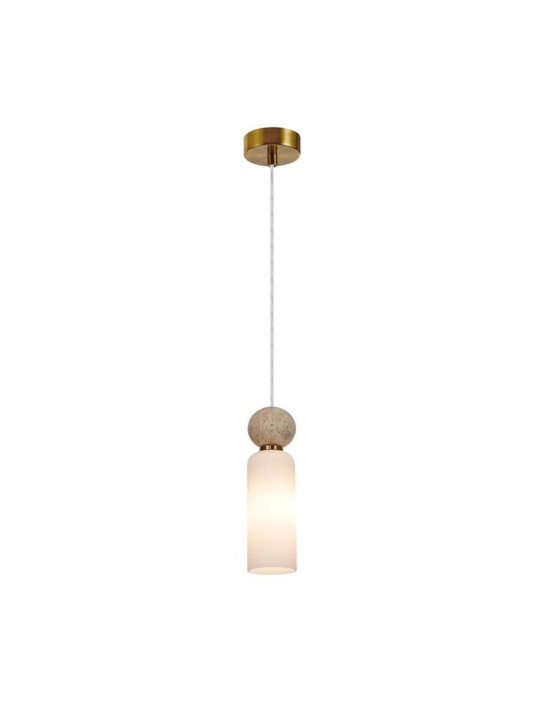 ITALUX Santos Wisząca G9 40W Mosiężny PND-95331-1-BRSS ITALUX Santos Wisząca G9 40W Mosiężny PND-95331-1-BRSS