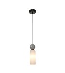 Lampy wiszące pojedyncze - ITALUX Santos Wisząca G9 40W Czarny mat PND-95331-1-BK - product 3