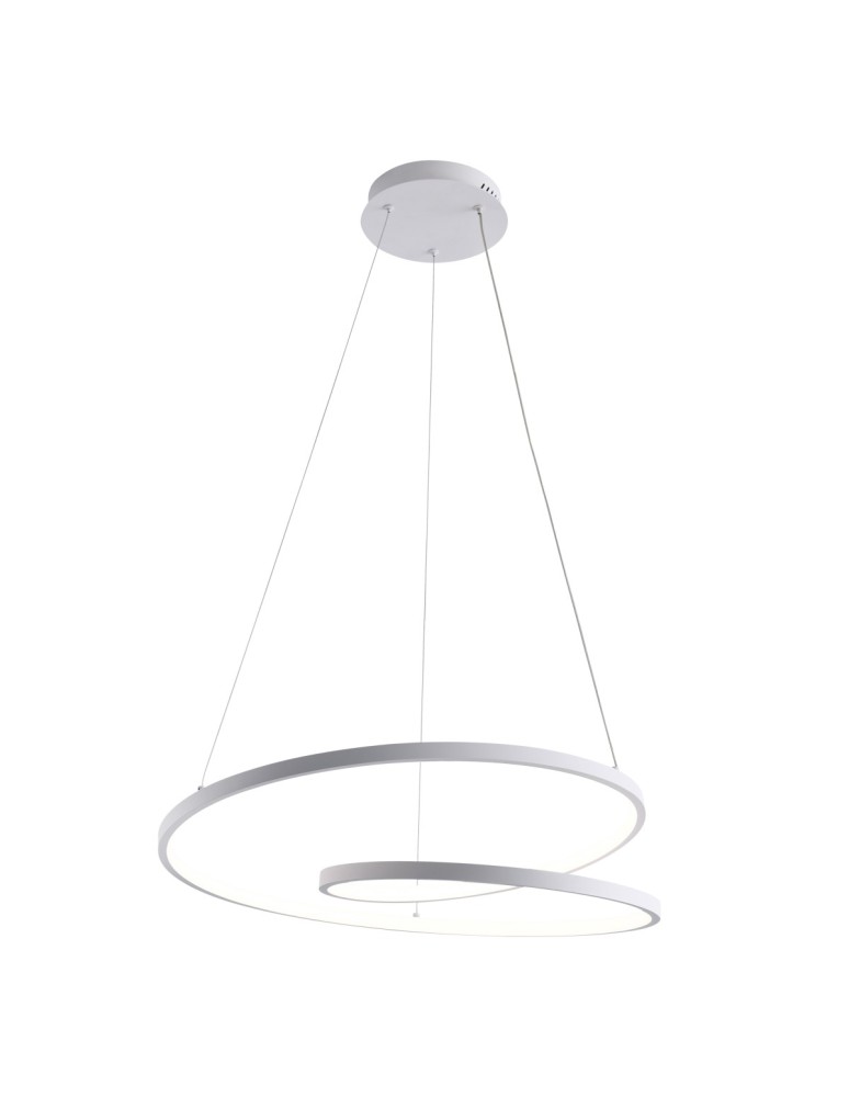 ITALUX Reina Wisząca 1xLED 40W od 3000K do 6000K Biały PND-21692-M-WH