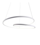 Lampy wiszące LED - ITALUX Reina Wisząca 1xLED 40W od 3000K do 6000K Biały PND-21692-M-WH - product 2