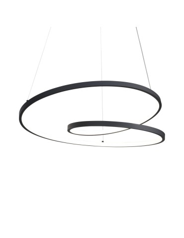 ITALUX Reina Wisząca 1xLED 40W od 3000K do 6000K Czarny PND-21692-M-BK - produkt 2