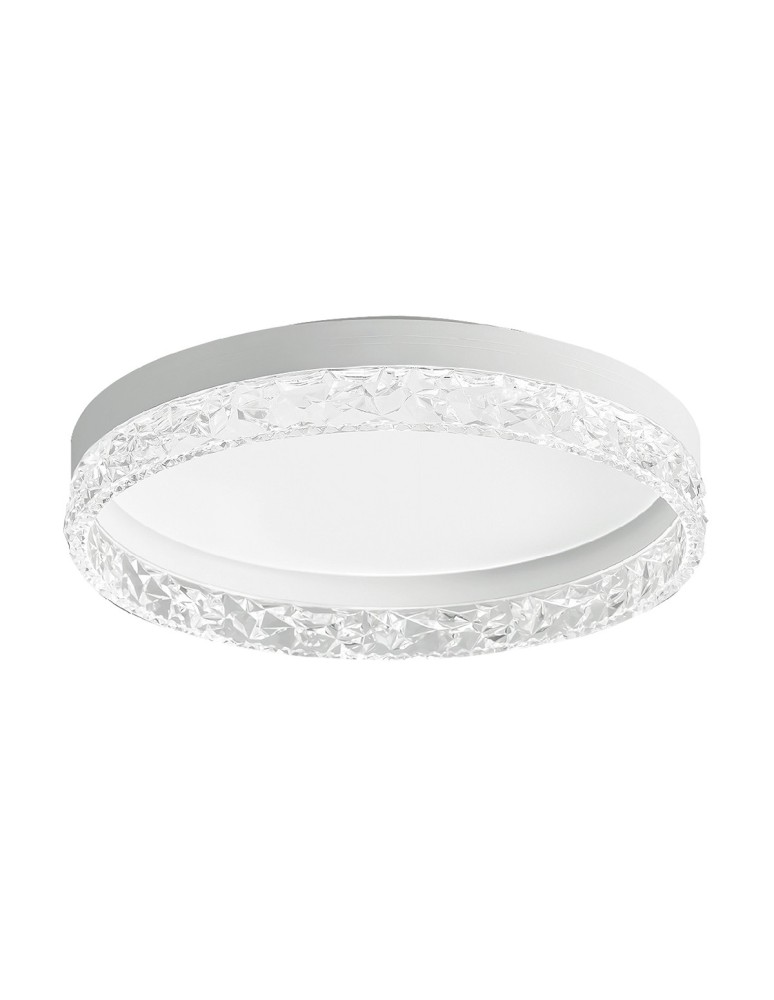 ITALUX Rante Wisząca LED 58W od 3000K do 6000K Biały PLF-68590-WH