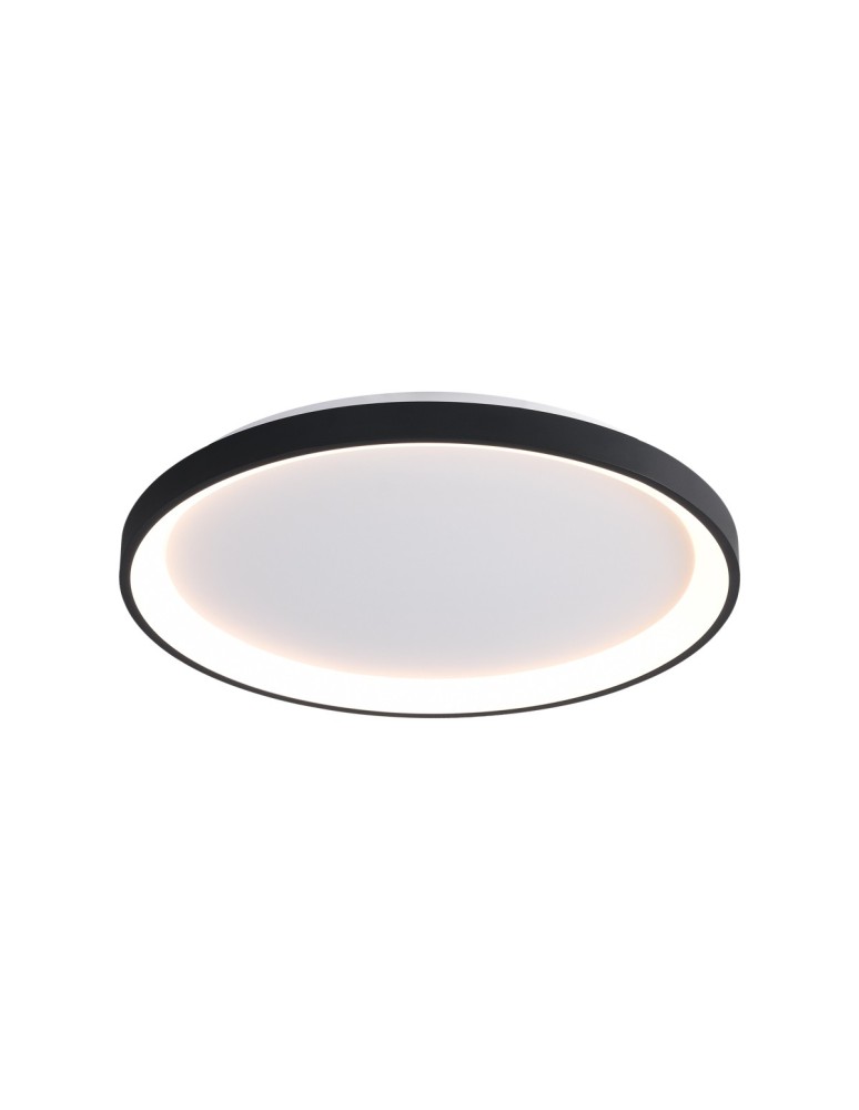 ITALUX Raden Sufitowa 1xLED 40W od 3000K do 6000K Czarny CLN-3151-S-BK