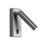 Kinkiety do czytania - ITALUX Nova Wisząca 1xLED 2.5W 3000K Szary WL-46376-1-GR - product 1