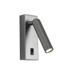 Kinkiety do czytania - ITALUX Nova Wisząca 1xLED 2.5W 3000K Szary WL-46376-1-GR - product 3