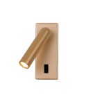 Kinkiety do czytania - ITALUX Nova Wisząca 1xLED 2.5W 3000K Złoty WL-46376-1-GD - product 1