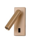 Kinkiety do czytania - ITALUX Nova Wisząca 1xLED 2.5W 3000K Złoty WL-46376-1-GD - product 4