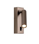 Kinkiety do czytania - ITALUX Nova Wisząca 1xLED 2.5W 3000K Kawowy WL-46376-1-CF - product 2