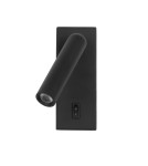 Kinkiety do czytania - ITALUX Nova Wisząca 1xLED 2.5W 3000K Czarny WL-46376-1-BK - product 3
