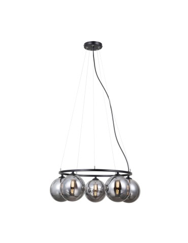 ITALUX Molite Wisząca 5xG9 5W Czarny mat PND-1098-5R-BK - produkt 2