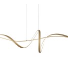 Lampy wiszące nad wyspę - ITALUX Mila Wisząca 1xLED 40W od 3000K do 6000K Biały PND-23523-GD - product 2