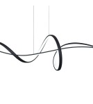 Lampy wiszące nad wyspę - ITALUX Mila Wisząca 1xLED 40W od 3000K do 6000K Czarny PND-23523-BK - product 2