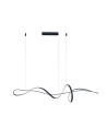 ITALUX Mila Wisząca 1xLED 40W od 3000K do 6000K Czarny PND-23523-BK