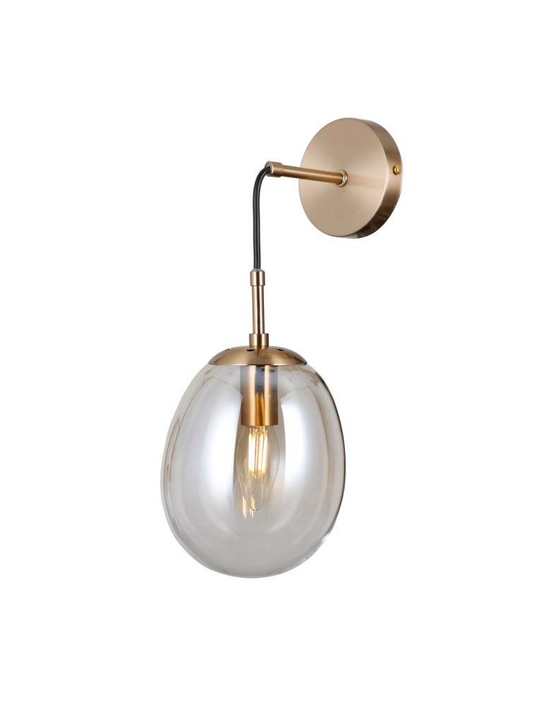 ITALUX Meolo Ścienna 1xE14 5W Złoty WL-40825-1-GD