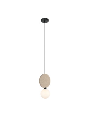 ITALUX Andrea Wisząca 1xG9 25W Czarny, Beżowy PND-59779-1M-BG