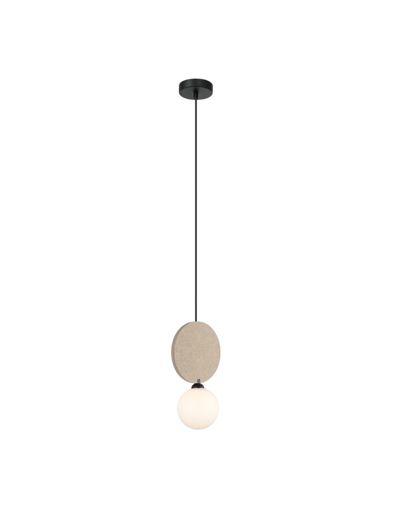 ITALUX Andrea Wisząca 1xG9 25W Czarny, Beżowy PND-59779-1M-BG ITALUX Andrea Wisząca 1xG9 25W Czarny, Beżowy PND-59779-1M-BG