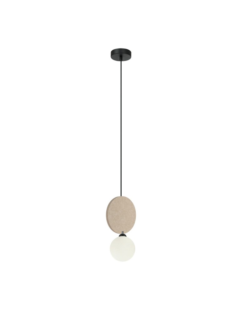 ITALUX Andrea Wisząca 1xG9 25W Czarny, Beżowy PND-59779-1M-BG ITALUX Andrea Wisząca 1xG9 25W Czarny, Beżowy PND-59779-1M-BG