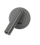 Kinkiety do czytania - ITALUX Carda Ścienna do Czytania 1xLED 2.5W 3000K Szary WL-64834-1-GR - product 3