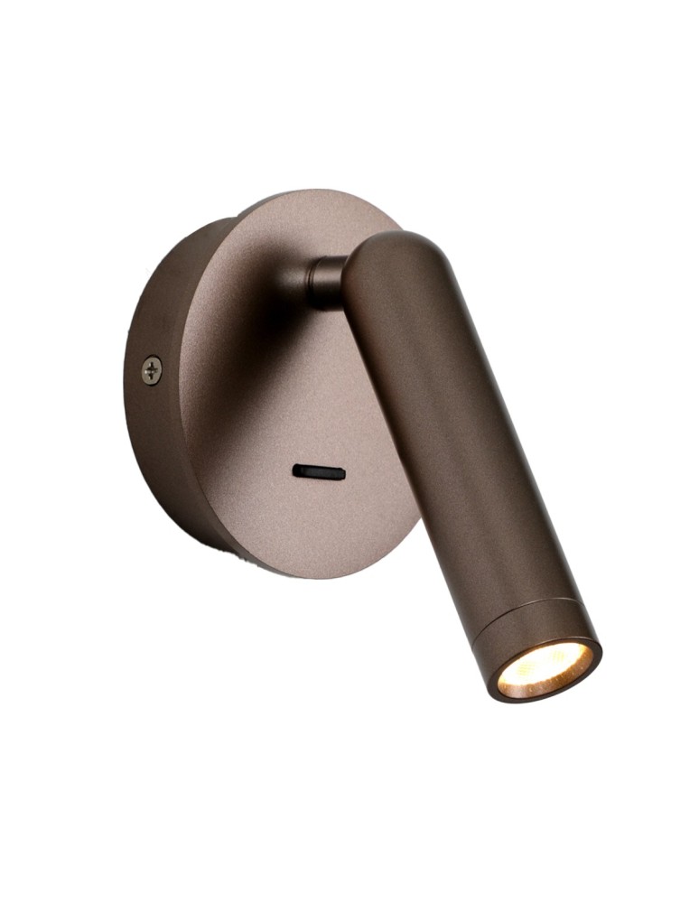 ITALUX Carda Ścienna do Czytania 1xLED 2.5W 3000K Kawowy WL-64834-1-CF