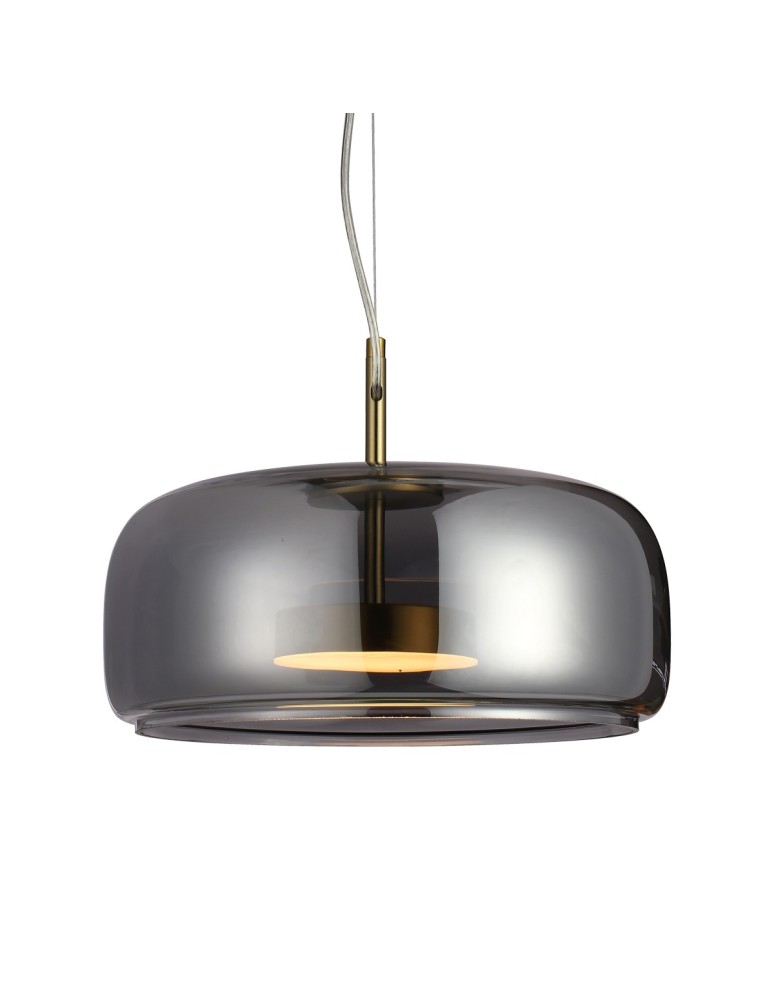 ITALUX Caste Wisząca 1xLED 10W 3000K Złoty PND-17760B-BRSS-SG ITALUX Caste Wisząca 1xLED 10W 3000K Złoty PND-17760B-BRSS-SG