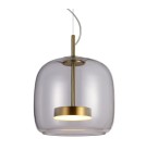 Lampy wiszące pojedyncze - ITALUX Caste Wisząca 1xLED 10W 3000K Złoty PND-17760A-BRSS-CL - product 2