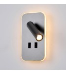 ITALUX Doria Ścienna do Czytania 2xLED 8W 3000K Szary WL-83957-1-GR ITALUX Doria Ścienna do Czytania 2xLED 8W 3000K Szary WL-83957-1-GR