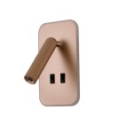Kinkiety do czytania - ITALUX Doria Ścienna do Czytania 2xLED 8W 3000K Złoty WL-83957-1-GD - product 4