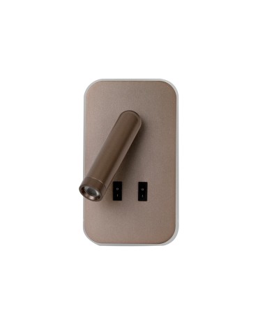 ITALUX Doria Ścienna do Czytania 2xLED 8W 3000K Kawowy WL-83957-1-CF - produkt 2