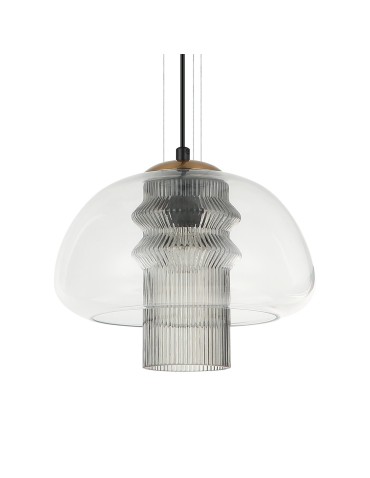 ITALUX Feder Wisząca 1xE27 40W Czarny PND-61001C-BK - produkt 2