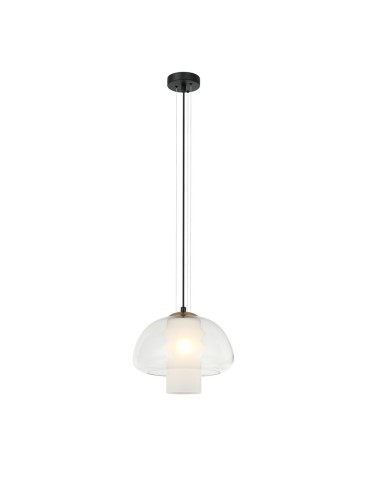 ITALUX Feder Wisząca 1xE27 40W Czarny PND-61001B-BK