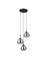 ITALUX Felis Wisząca 3xE27 40W Czarny mat PND-40824-3-BK