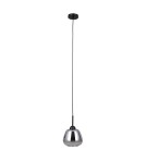 Lampy wiszące pojedyncze - ITALUX Felis Wisząca 1xE27 40W Czarny mat PND-40824-1-BK - product 3