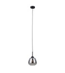 Lampy wiszące pojedyncze - ITALUX Felis Wisząca 1xE27 40W Czarny mat PND-40824-1-BK - product 1