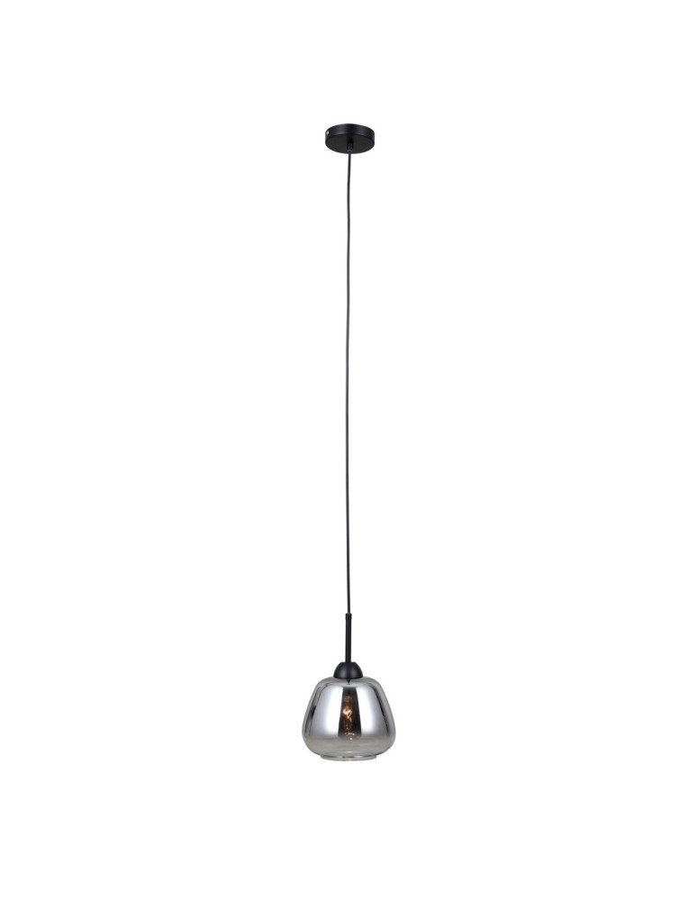 ITALUX Felis Wisząca 1xE27 40W Czarny mat PND-40824-1-BK